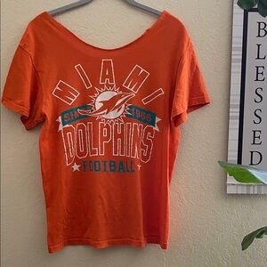 Miami Dolphins Orange T-Shirt